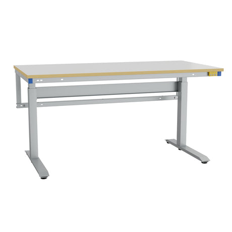 GBP ErgoMini ESD arbejdsbord 1600x800mm m/vinyl – ESD-beskyttelse