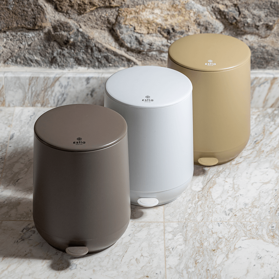 Pedalspand med softclose 5 liter Fjord Brun – image 7