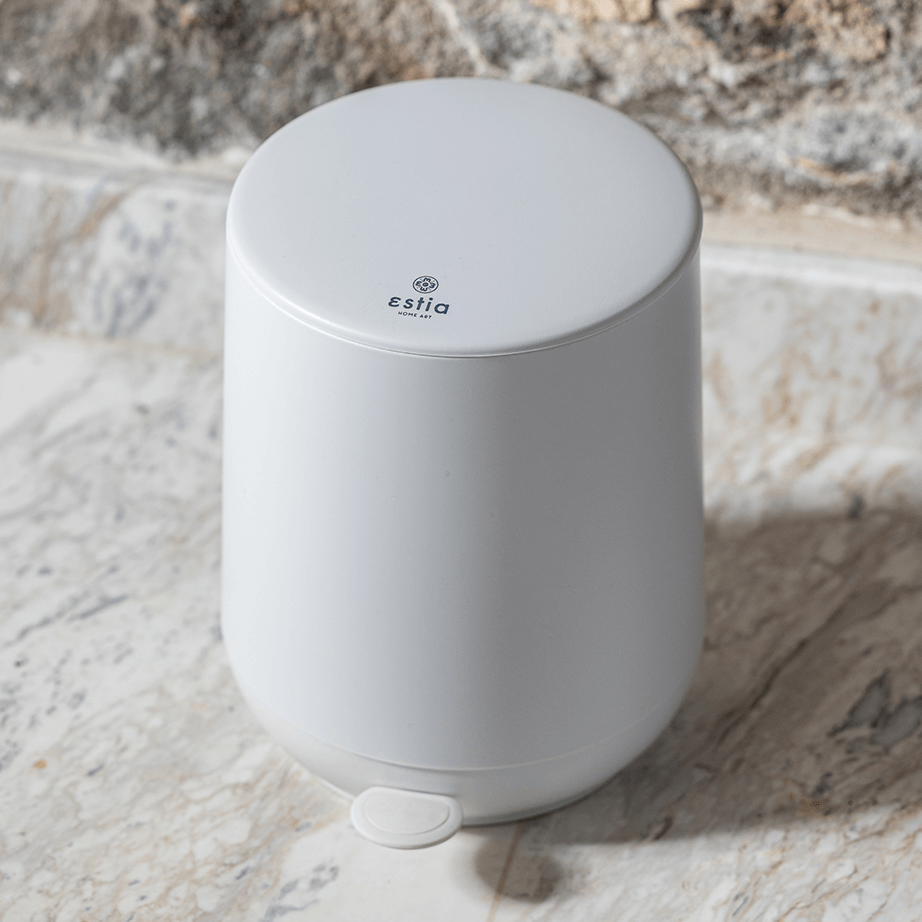 Pedalspand med softclose 5 liter Fjord hvid – image 4