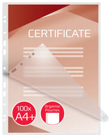 GBC Lamineringslomme m/huller klar 125my A4 (100) – image 4