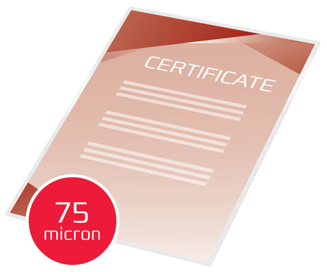 GBC Lamineringslomme mat 75my A4 (100) – image 5