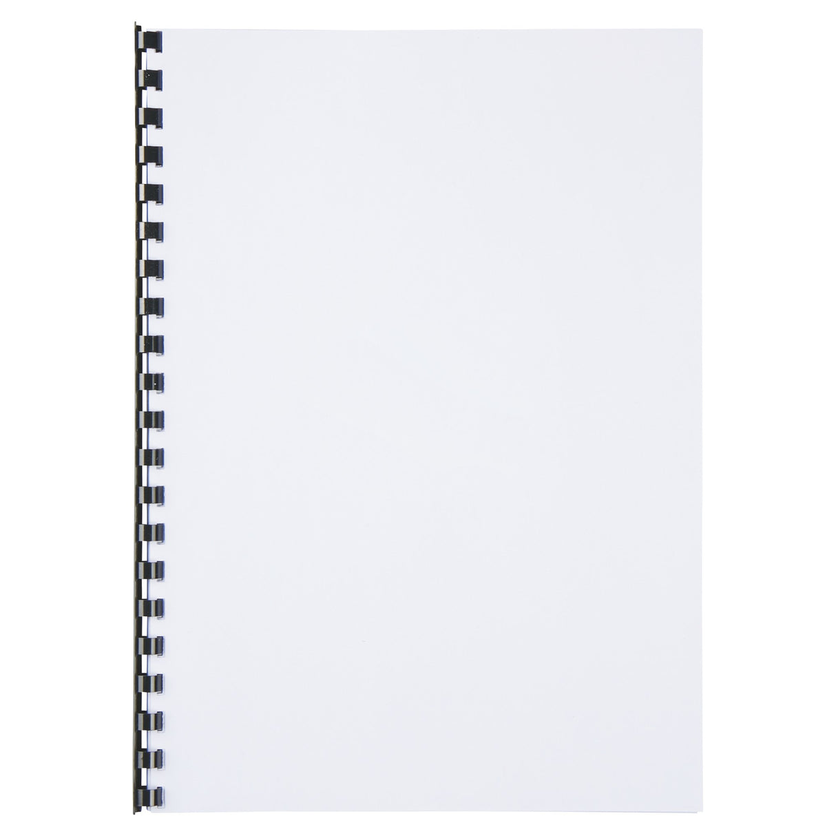 Spiralringe plastik 10mm A4 21R sort (100) – image 2