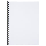 Spiralringe plastik 10mm A4 21R sort (100) – image 2