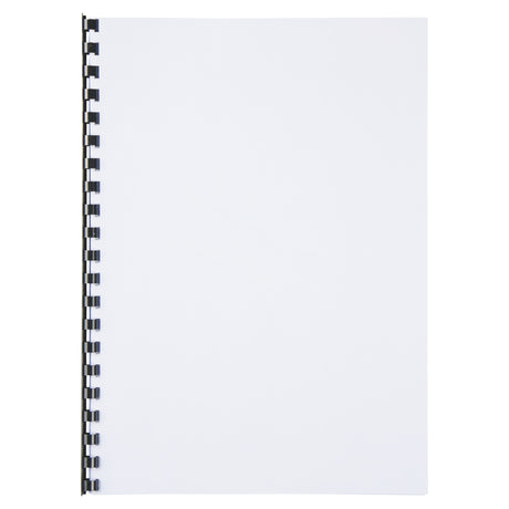 Spiralringe plastik 10mm A4 21R sort (100) – image 2