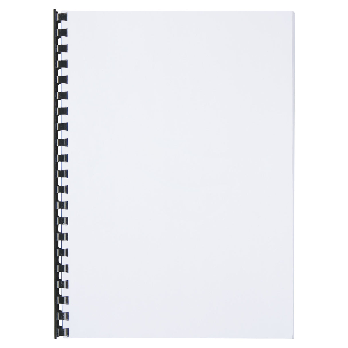 Spiralringe plastik 14mm A4 21R sort (100) – image 2