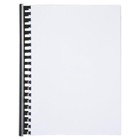 Spiralringe plastik 28mm A4 21R sort (50) – image 2