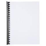 Spiralringe plastik 38mm A4 21R sort (50) – image 2