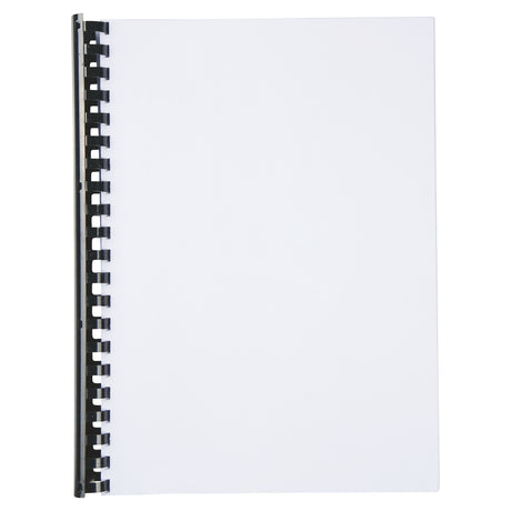 Spiralringe plastik 38mm A4 21R sort (50) – image 4