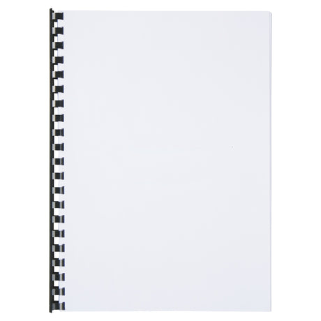 Spiralringe plastik 16mm A4 21R sort (100) – image 5