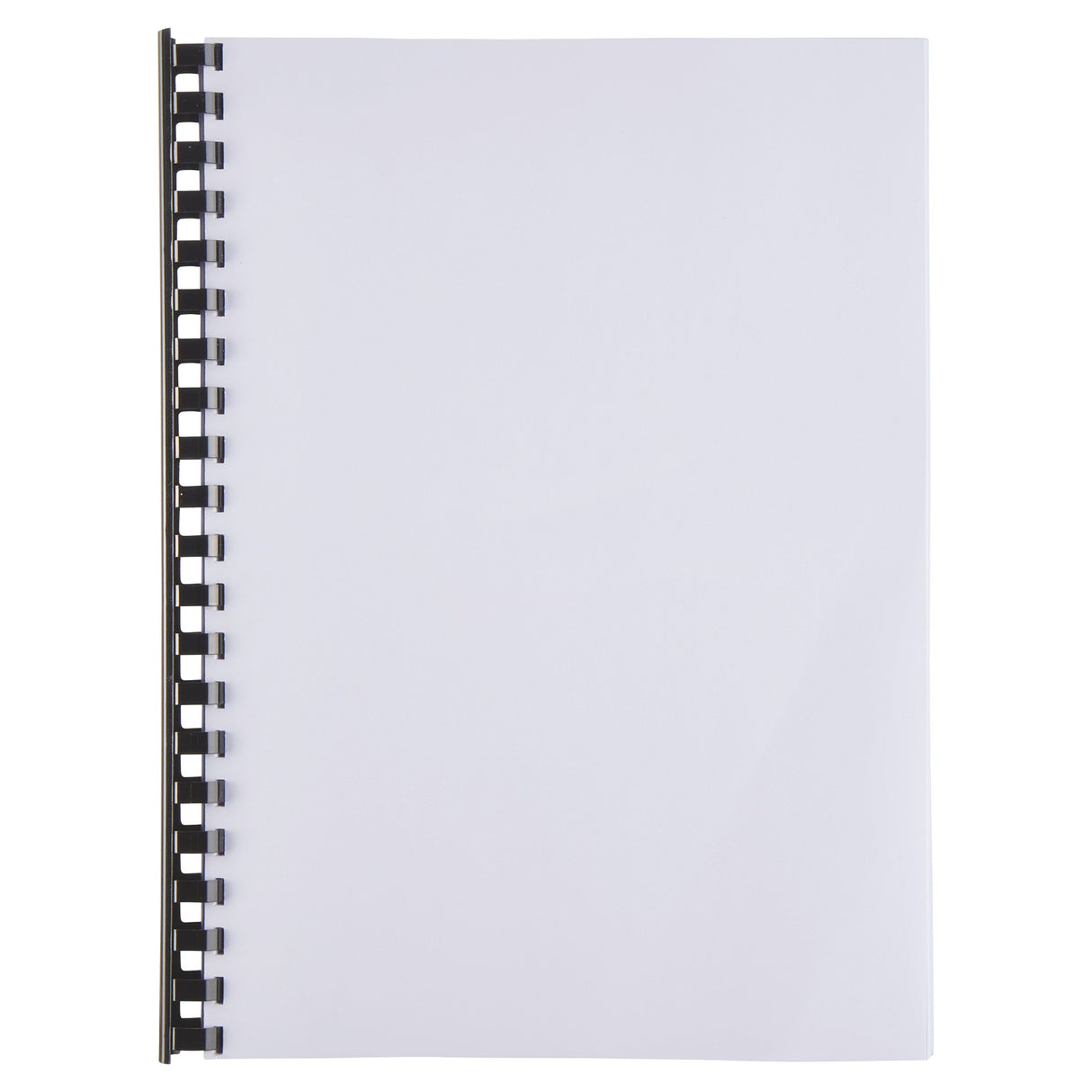 Spiralringe plastik 19mm A4 21R sort (100) – image 2