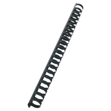 Spiralringe plastik 22mm A4 21R sort (100) – image 1