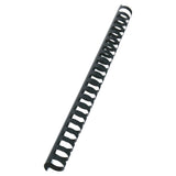Spiralringe plastik 22mm A4 21R sort (100) – image 4