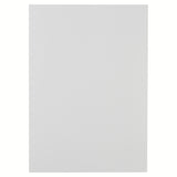 Indbindingsomslag karton læderpræg hvid (100) – image 3