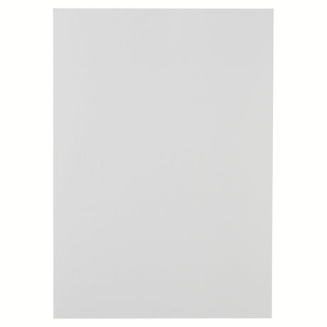 Indbindingsomslag karton læderpræg hvid (100) – image 7