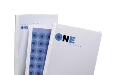 Limindbindingsomslag A4 4mm white (100) – image 4