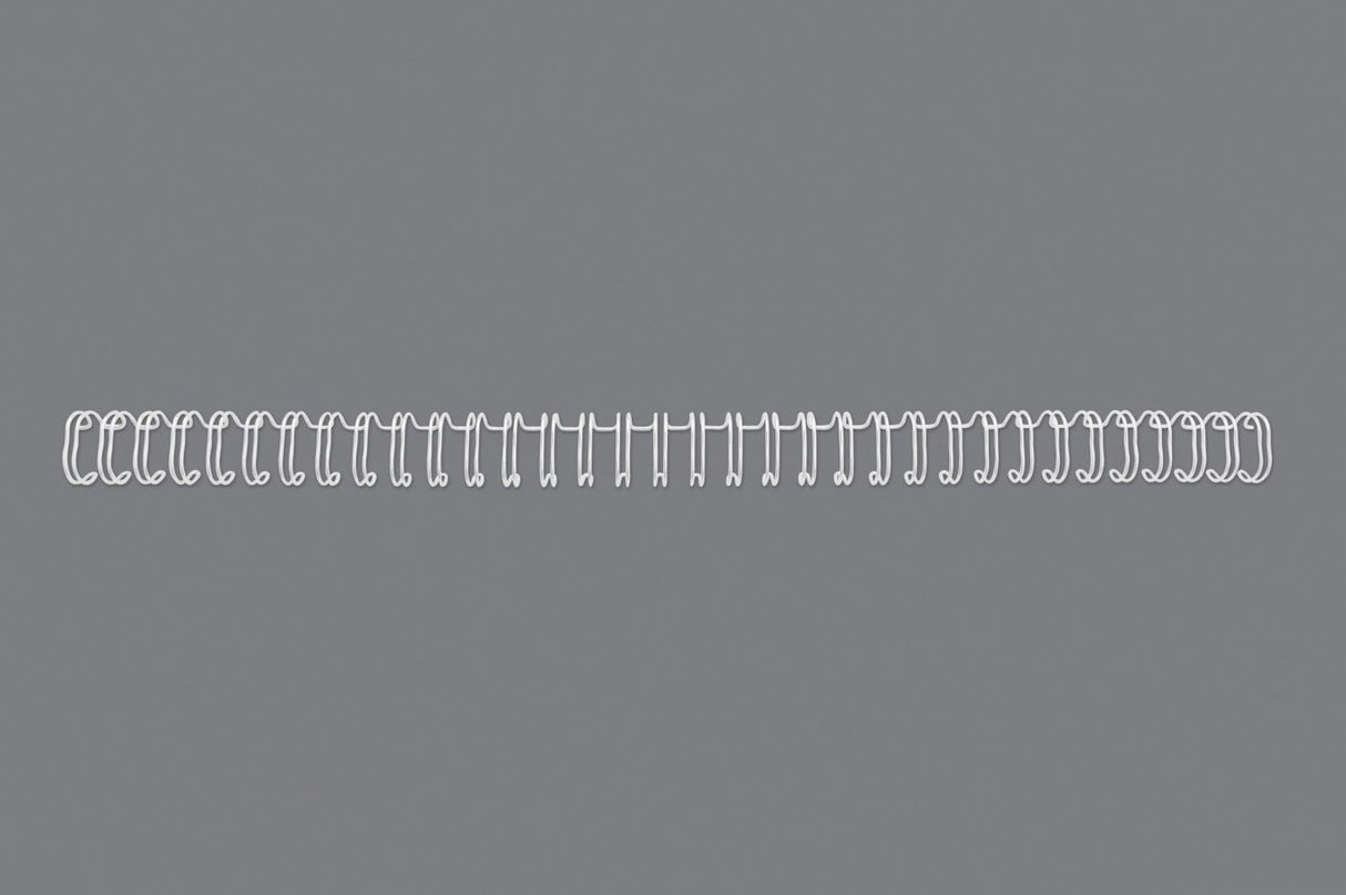 Spiralringe metal 3:1 No4 6mm A4 hvid (100) – image 6