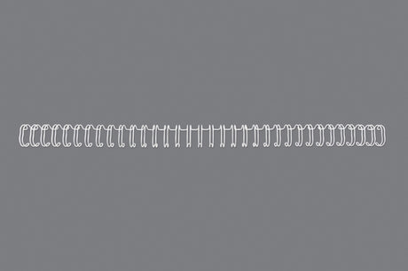 Spiralringe metal 3:1 No4 6mm A4 hvid (100) – image 6