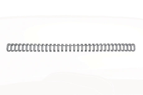 Spiralringe metal 3:1 No6 9,5mm A4 sort (100) – image 6