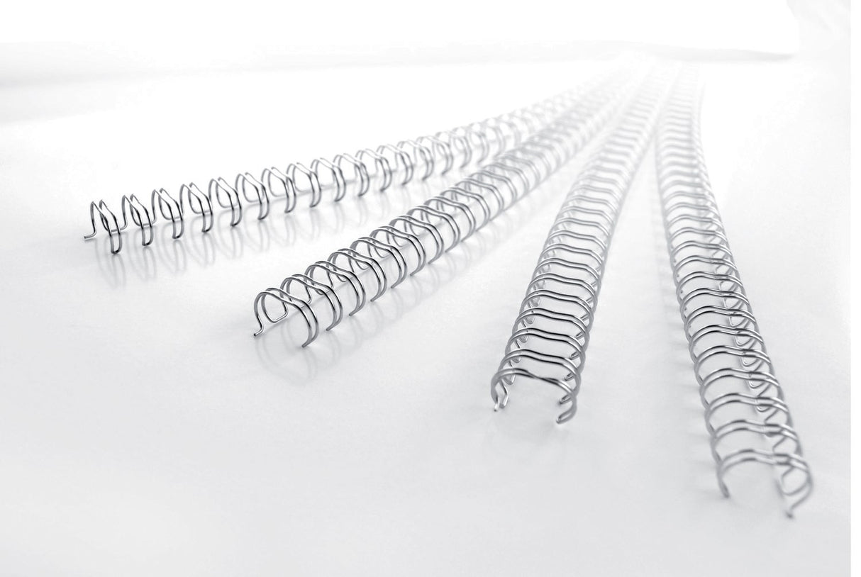 Spiralringe metal 3:1 No8 12,5mm A4sort (100) – image 5