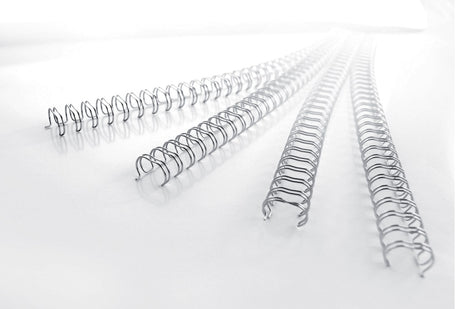 Spiralringe metal 3:1 No8 12,5mm A4sort (100) – image 10