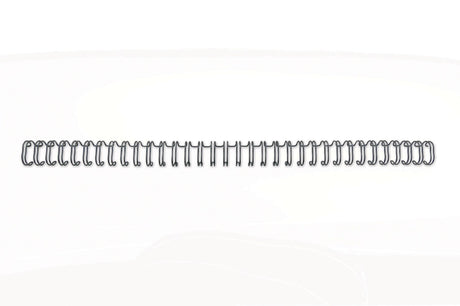 Spiralringe metal 3:1 No8 12,5mm A4sort (100) – image 6