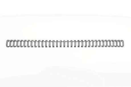 Spiralringe metal 3:1 No9 14mm A4 sort (100) – image 1