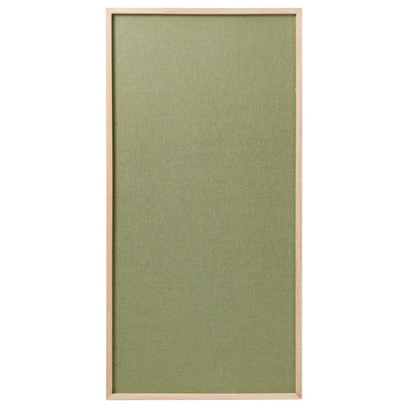 Naga A/S 100 x 50 cm. Grøn opslagstavle med træramme – Opslagstavler (billede 1)