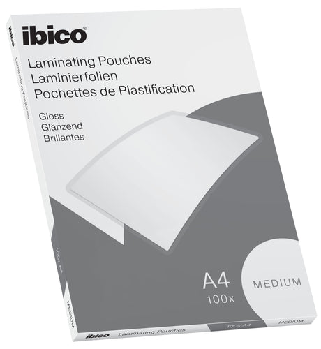 Lamineringslomme Ibico basic medium 100my A4 (100) – image 2