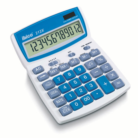 Esselte Bordregner Ibico 212X hvid – Bordregnere (billede 1)