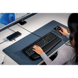 Kensington EQ Keyb. KB100S m/kabel (Nordic)