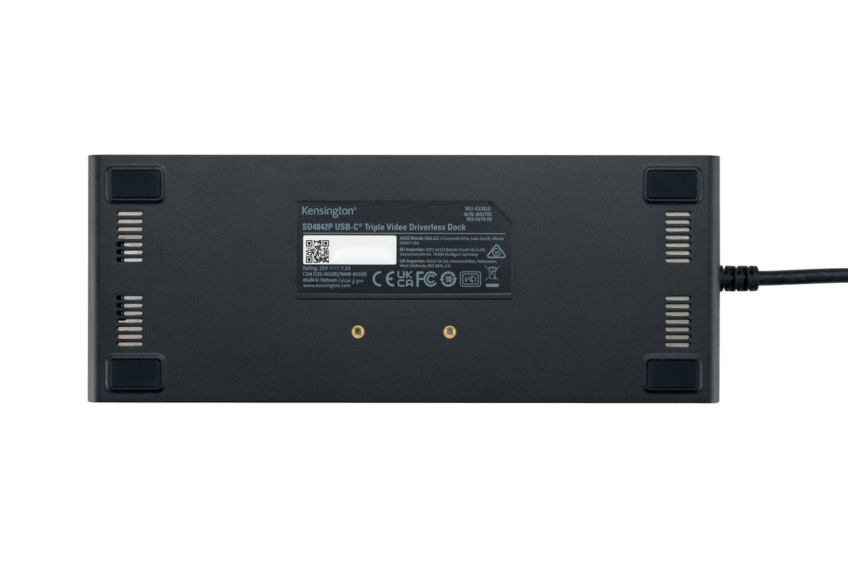 Kensington EQ Docking Station EQ SD4842P USB-C Tri.Vid – image 10