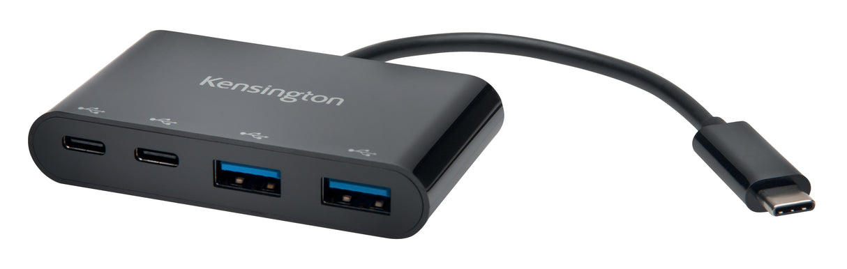 Kensington Hub CH1000 USB-C 4-Port Hub, Black
