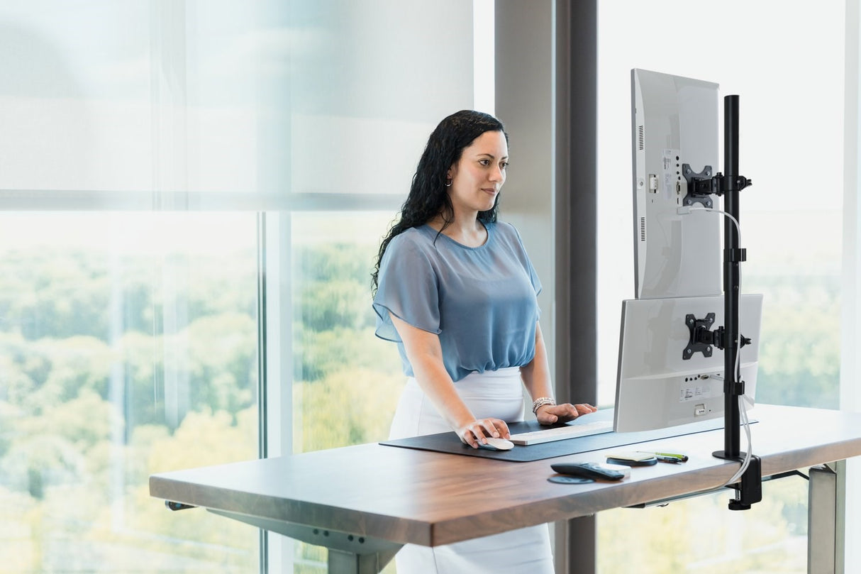 Kensington Dual Monitor Arm Vertical Stacking – image 7