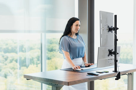 Kensington Dual Monitor Arm Vertical Stacking – image 7