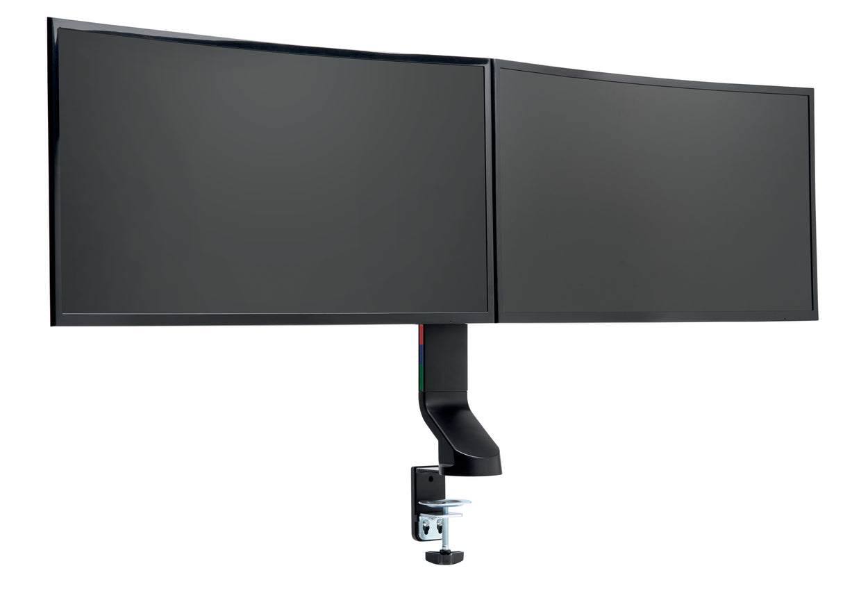 Kensington Monitor Arm Space Saving Dual Black – image 1