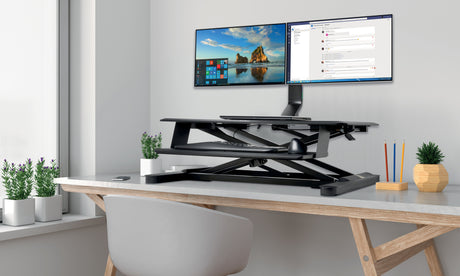 Kensington Monitor Arm Space Saving Dual Black – image 5
