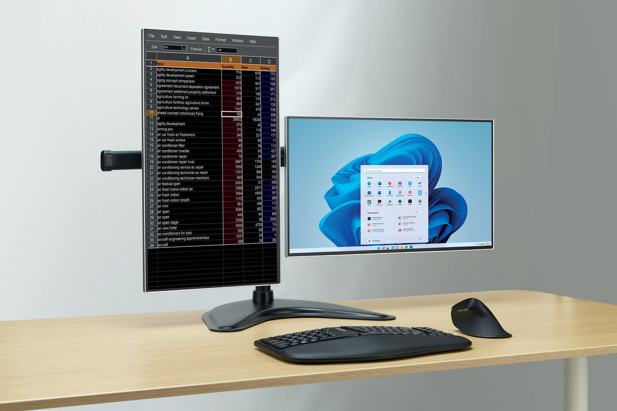 Kensington Monitor arm Dual SmartFit FreeStand – image 4