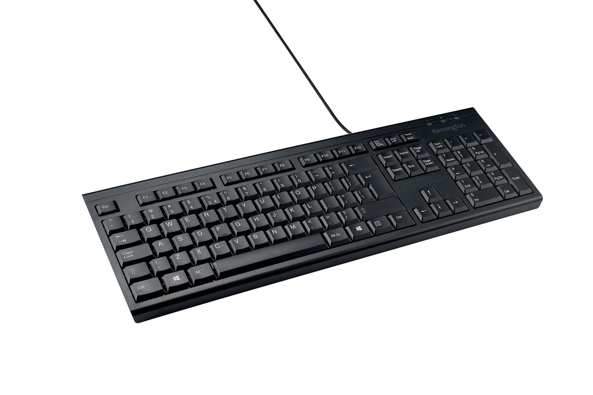 Kensington Keyboard KB100 EQ m/kabel WW