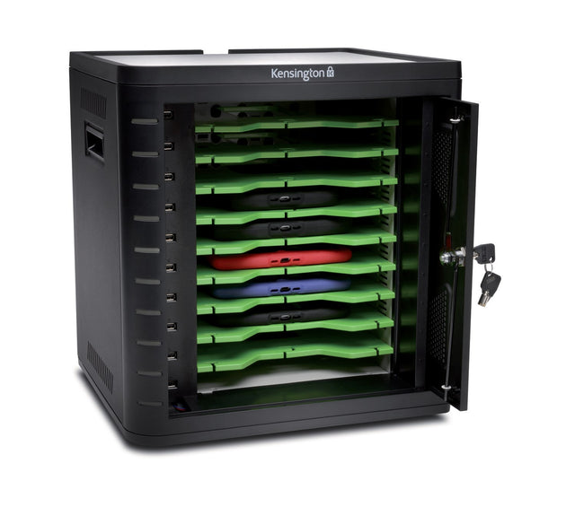 Kensington Charge & Sync Cabinet Universal Tablet, Black – image 1