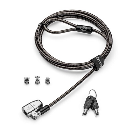 Kensington ClickSafe 2.0 3-i-1 nøglelås til Laptop – PC-låse