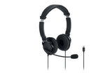 KENSINGTON Headset Classic EQ USB-C Mic Vol Ctrl