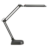 LED skrivebordslampe med fod, sort, MAULatlantic
