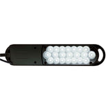 LED skrivebordslampe med fod, sort, MAULatlantic
