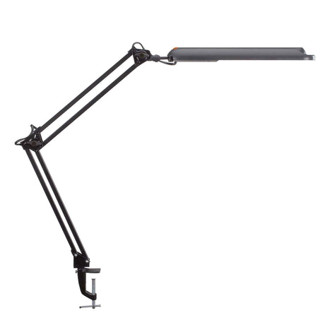 Naga A/S LED skrivebordlampe med bordklemme, sort, MAULatlantic – Belysning (billede 1)