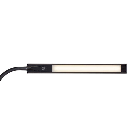 Naga A/S LED skrivebordslampe med bordklemme, sort, MAULpirro – Belysning (billede 3)