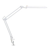 LED skrivebordlampe med bordklemme, hvid, MAULatlantic