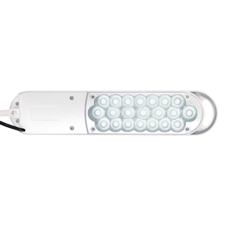 Naga A/S LED skrivebordlampe med bordklemme, hvid, MAULatlantic – Belysning (billede 2)