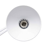 LED skrivebordslampe med bordklemme, hvid, MAULstudy