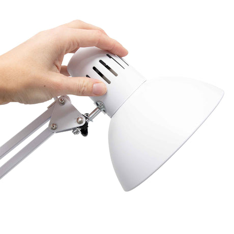 Naga A/S LED skrivebordslampe med bordklemme, hvid, MAULstudy – Belysning (billede 7)
