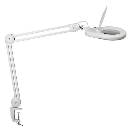 Naga A/S LED luplampe med bordklemme, hvid, MAULviso – Belysning (billede 1)